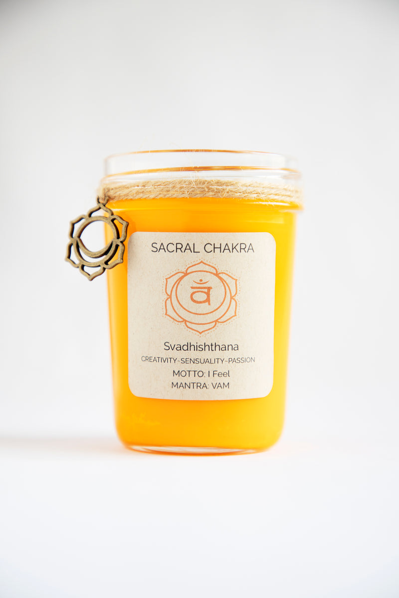 Sacral selling Chakra Balancing Candle 22 oz.