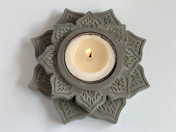 Lotus Tealight Candle Holder