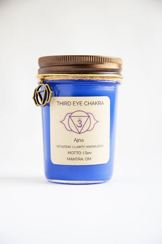 Third Eye Chakra Candle